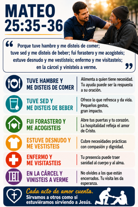 BASE BÍBLICA PARA EL MINISTERIO DE CAPELLANIA 