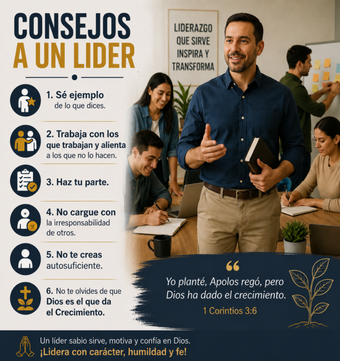 CONSEJOS A UN LIDER