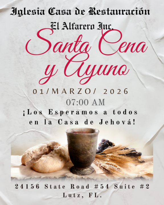 Ayuno y Santa Cena