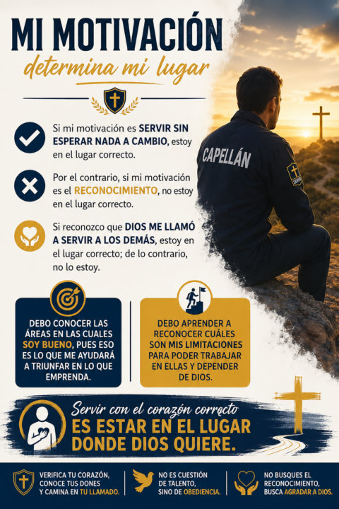 MI MOTIVACIÓN DE SER CAPELLAN 