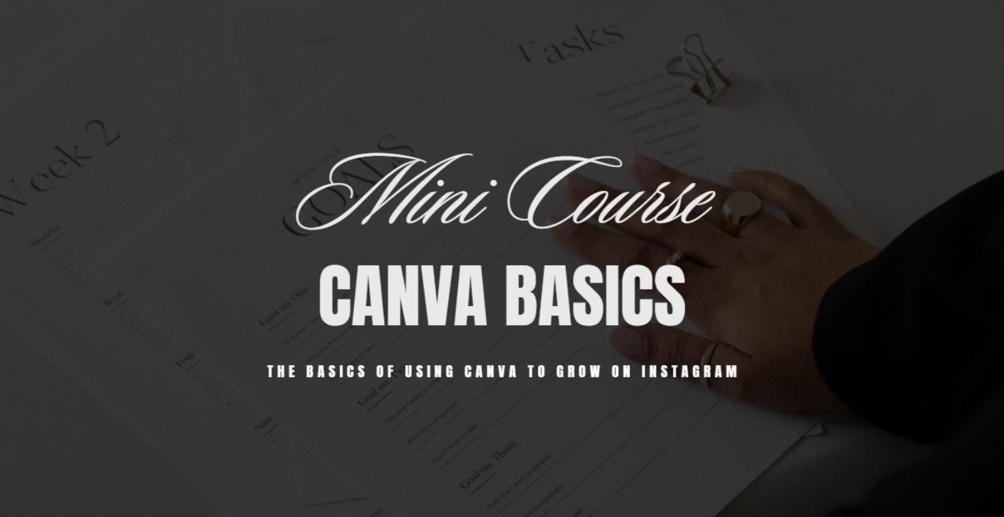 Canva Basics
