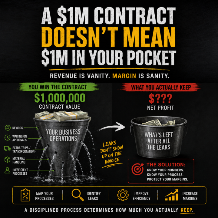 Landing a $1M contract doesn't make you a $1M business.