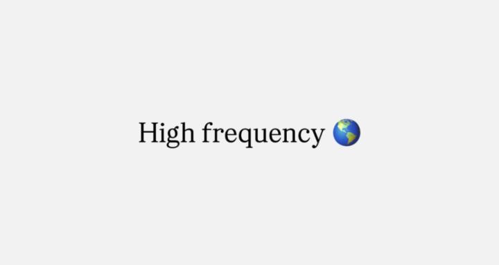 High Frequency World