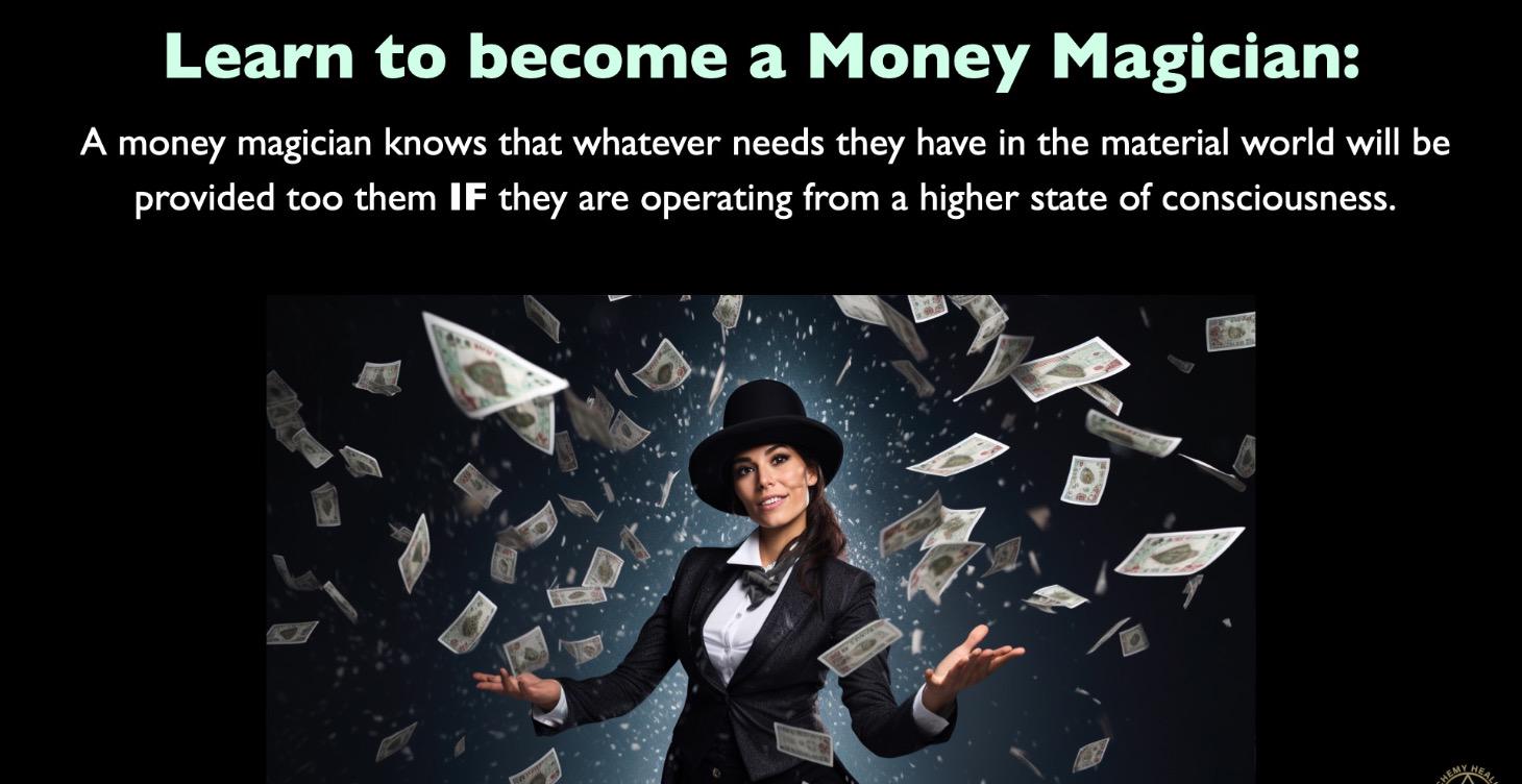 Free Money Magic Workshop