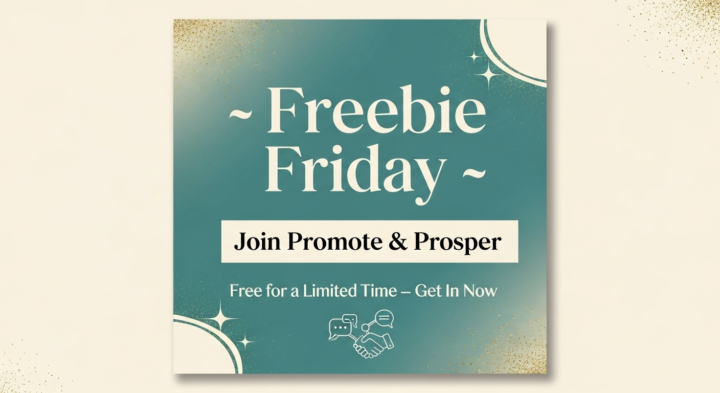✨ Freebie Friday ✨ Promote & Prosper is open — Free for a Limited Time!