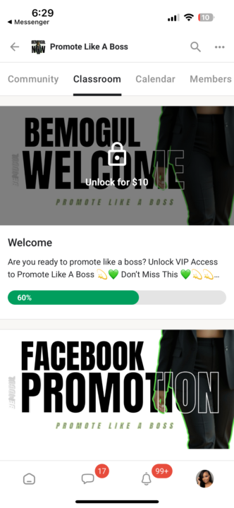 Welcome Module Unlock