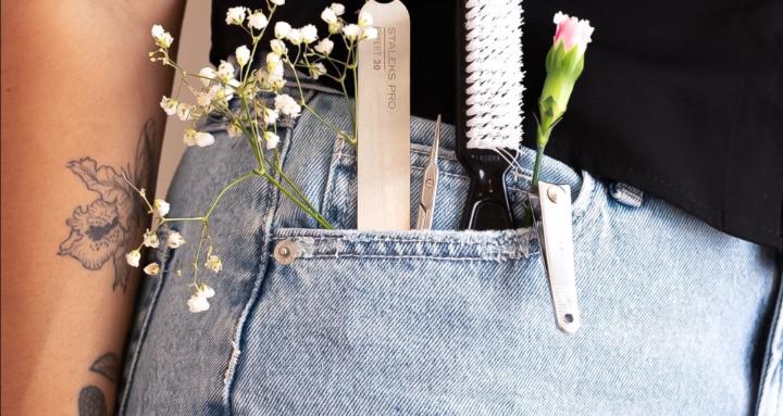 Behind the Nail Desk