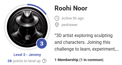 First champion of the challenge !