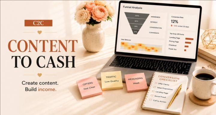 Content to Cash
