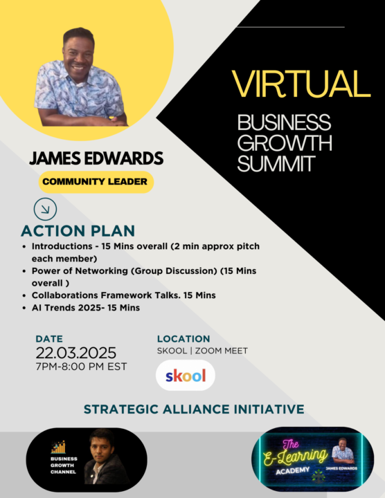 Virtual business growth summit is happening in 60 minutes