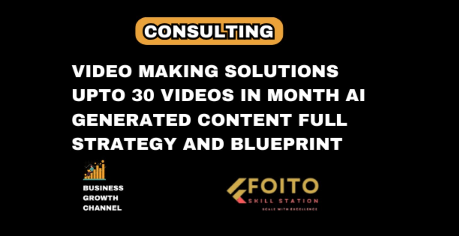 AI Video Making Consulting