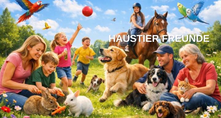 Haustier Freunde