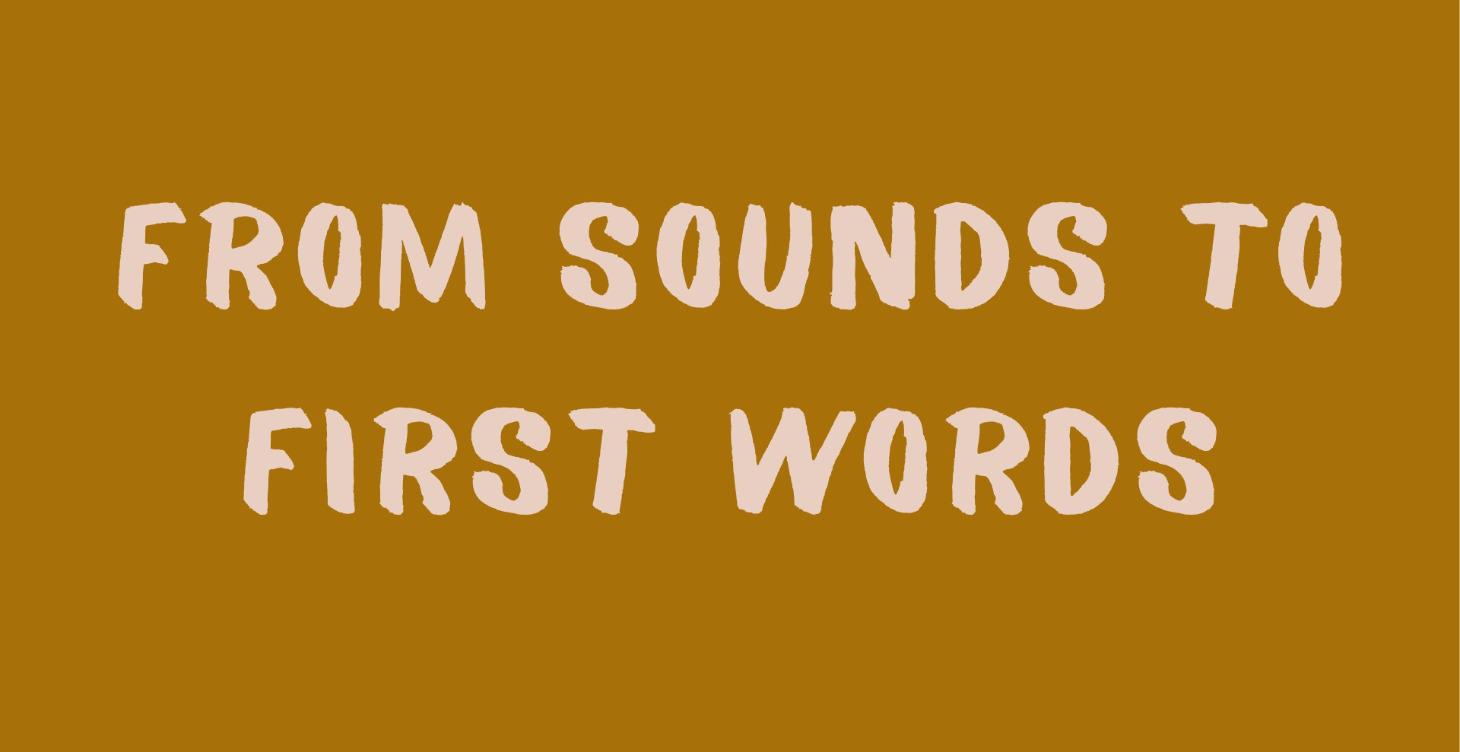 From Sounds to First Words