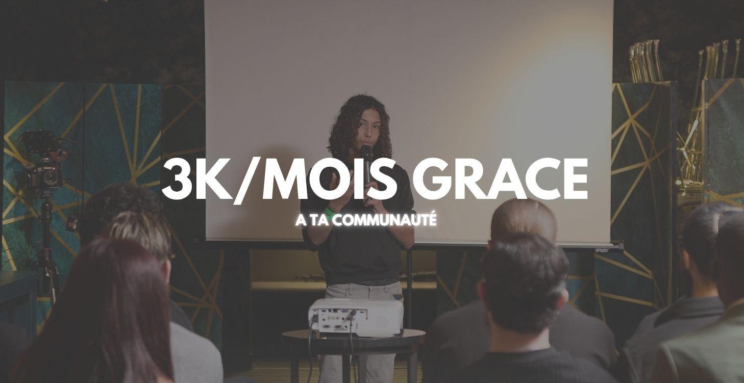 Etape 8 : 3k€/mois grace a ta communaute