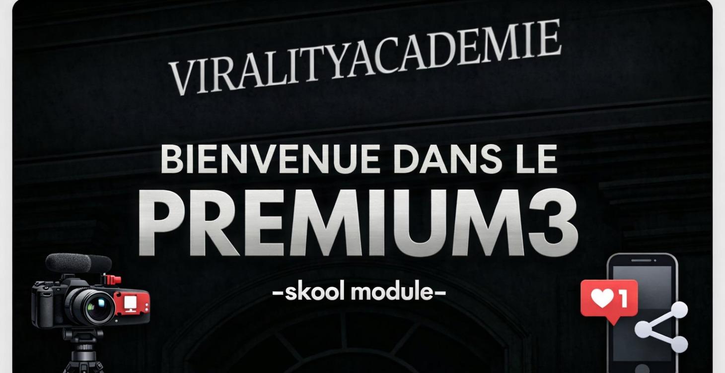 Bienvenue dans le premium