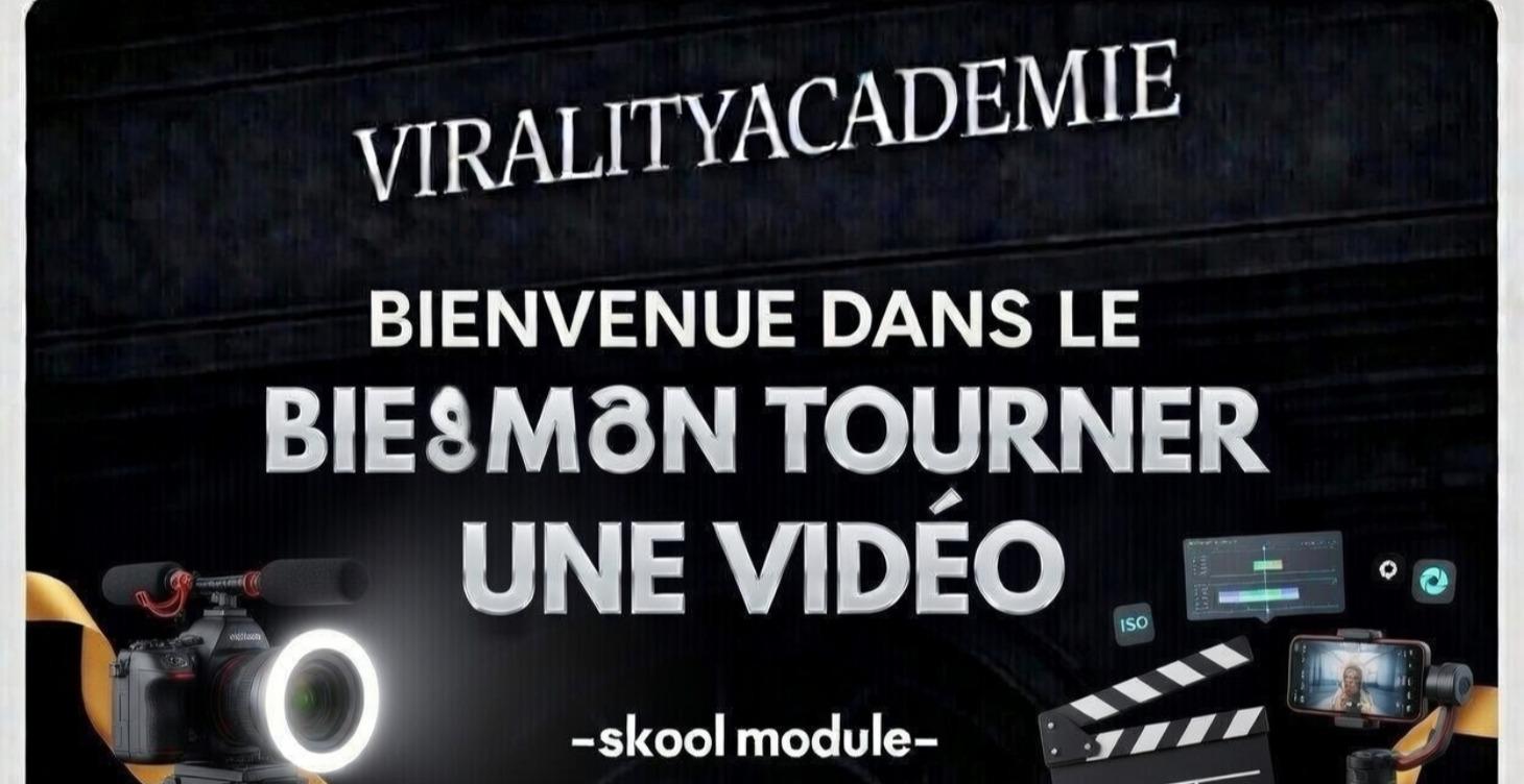 Comment bien tourner ta vidéo