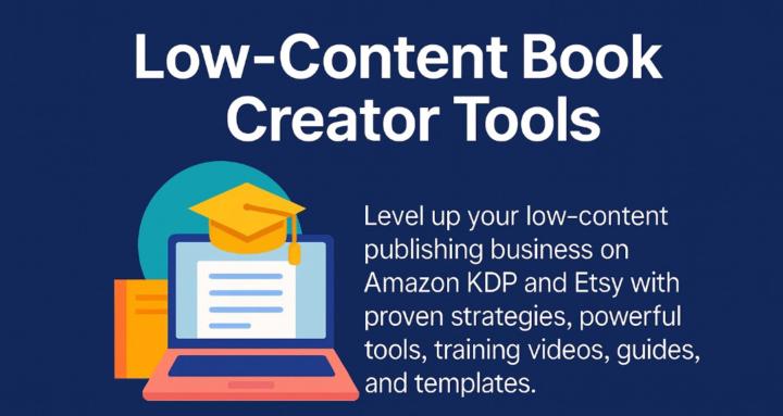 Low-Content Book Creator Tools