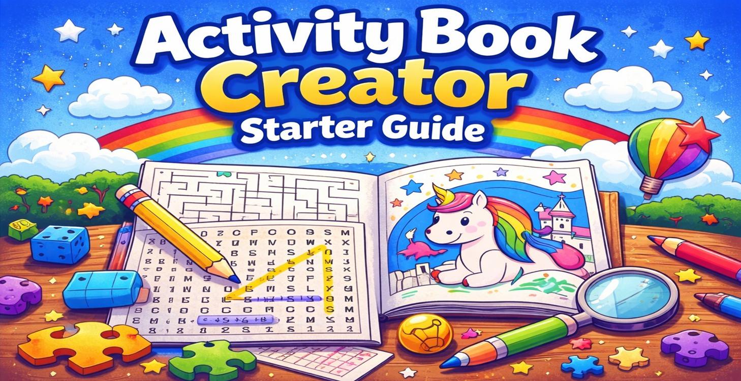 Activity Book Creator Starter Guide