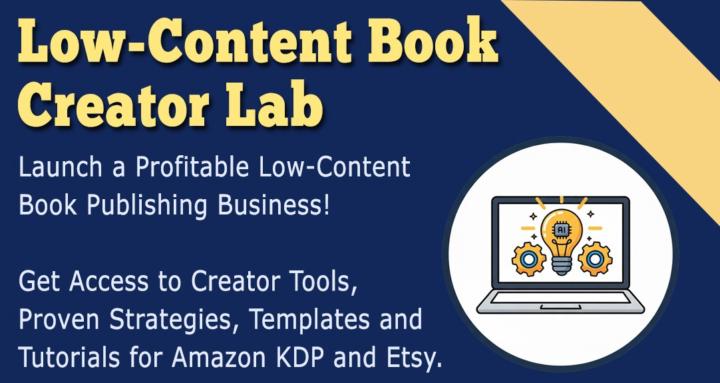 Low-Content Book Creator Lab