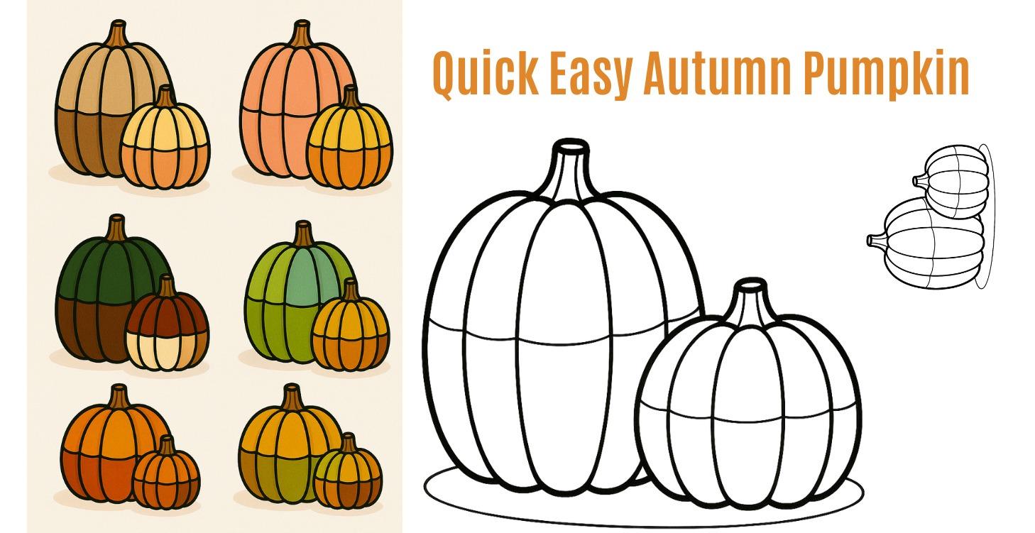 Quick Easy Autumn Pumpkin