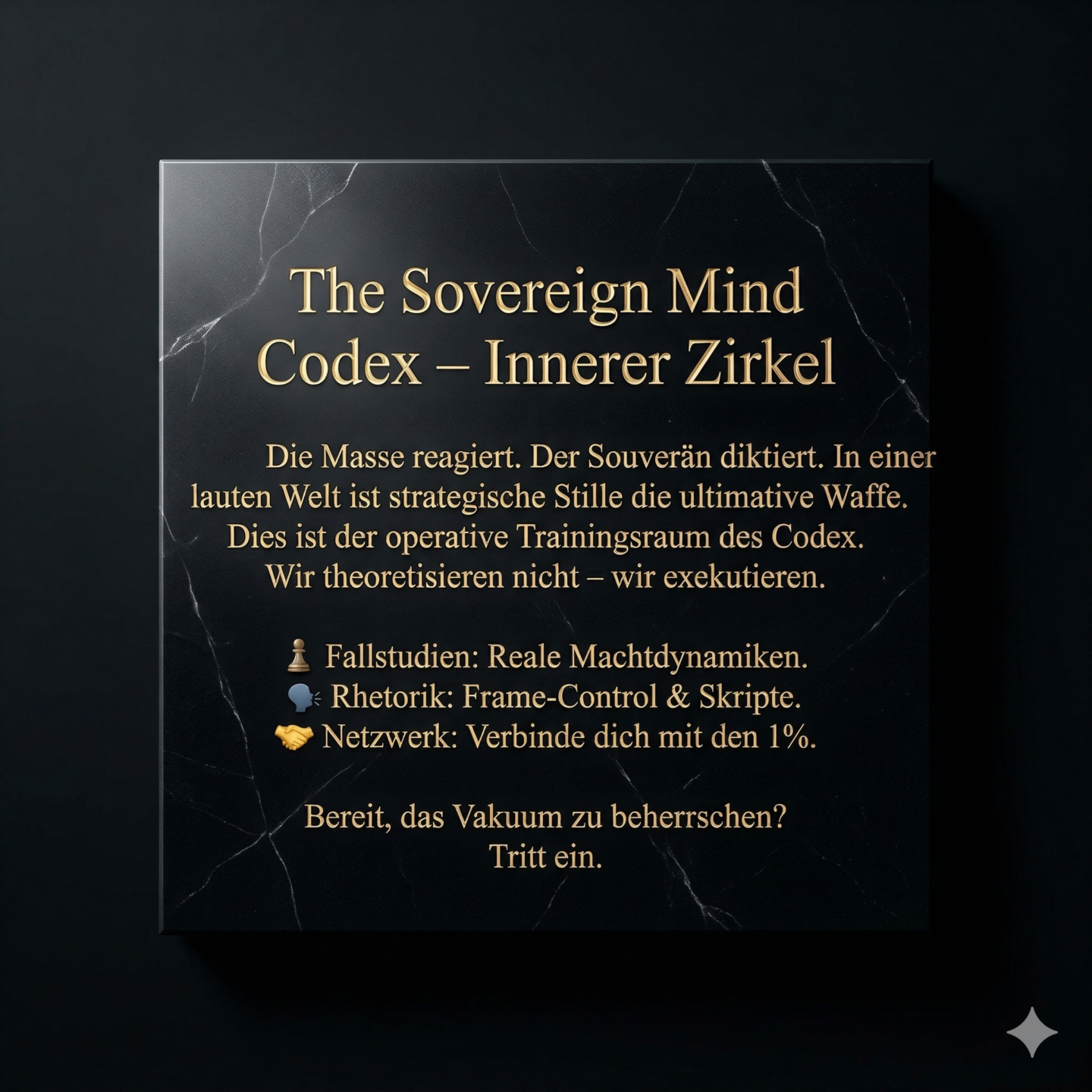 The Sovereign Mind Codex