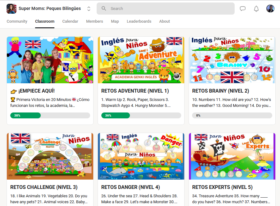 Super Moms: Peques Bilingües