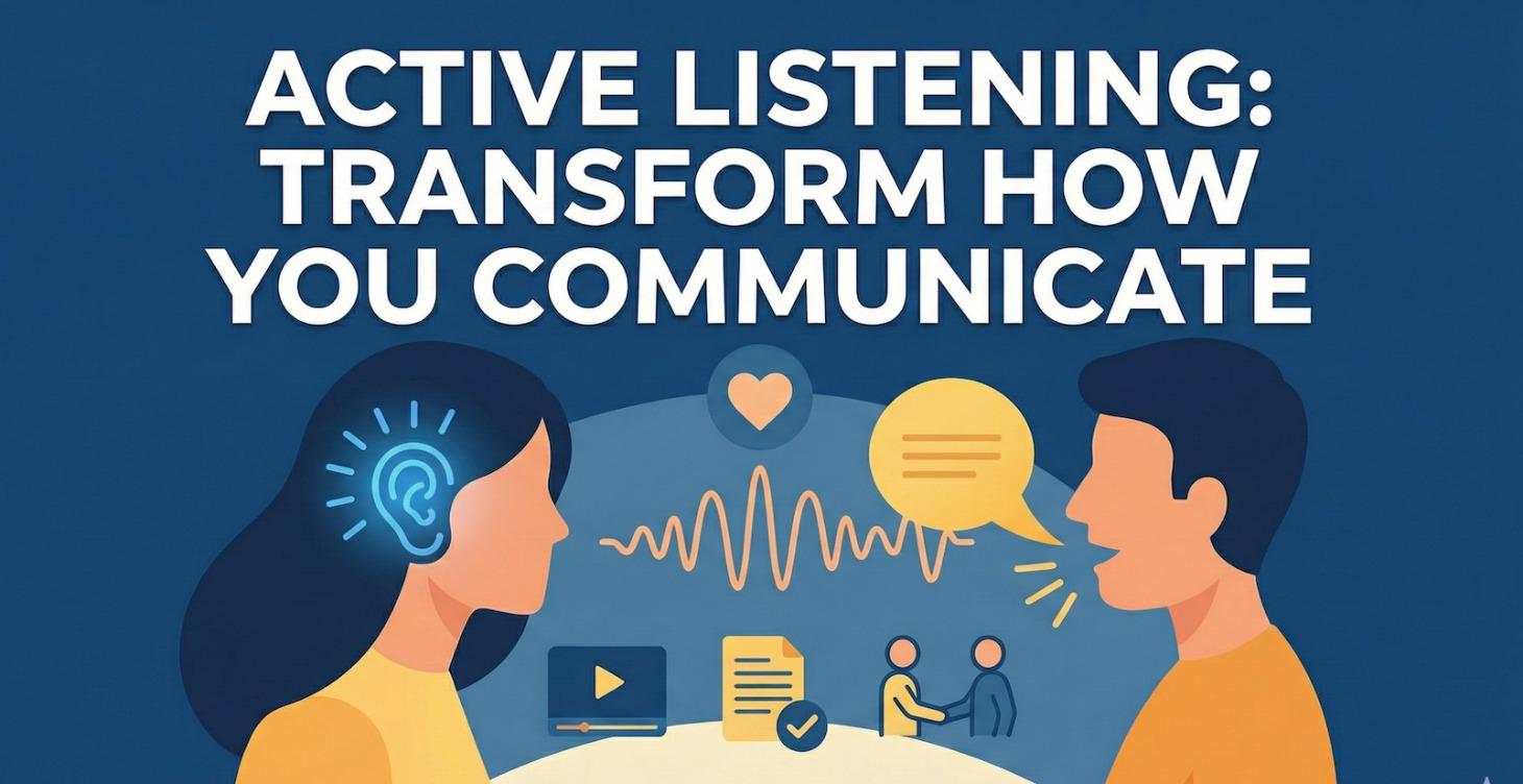 Active Listening: The Art of Truly Hearing
