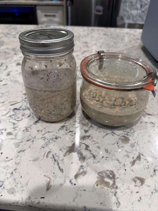Chia overnight oats