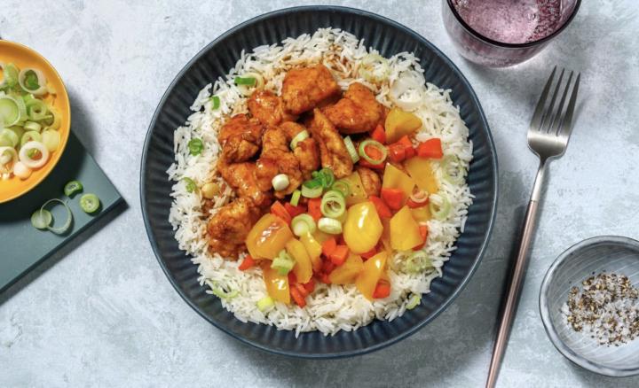 🍗 High-Protein Honey Garlic Chicken Bowl