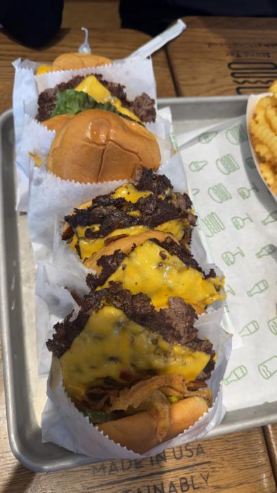 Shake shack carb loading