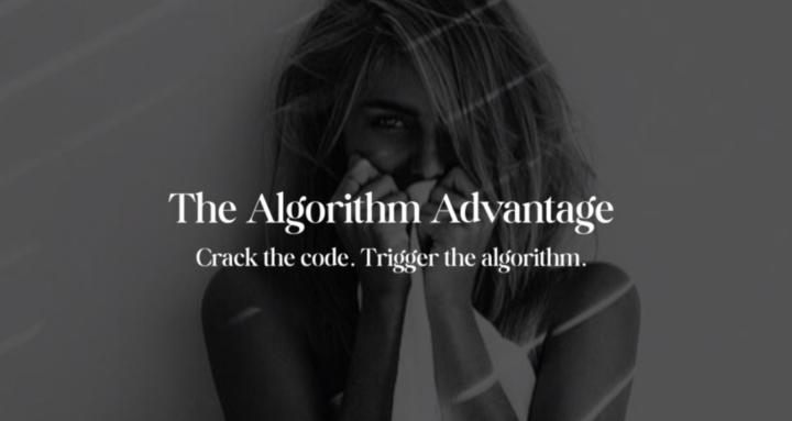 The Algorithm Advantage