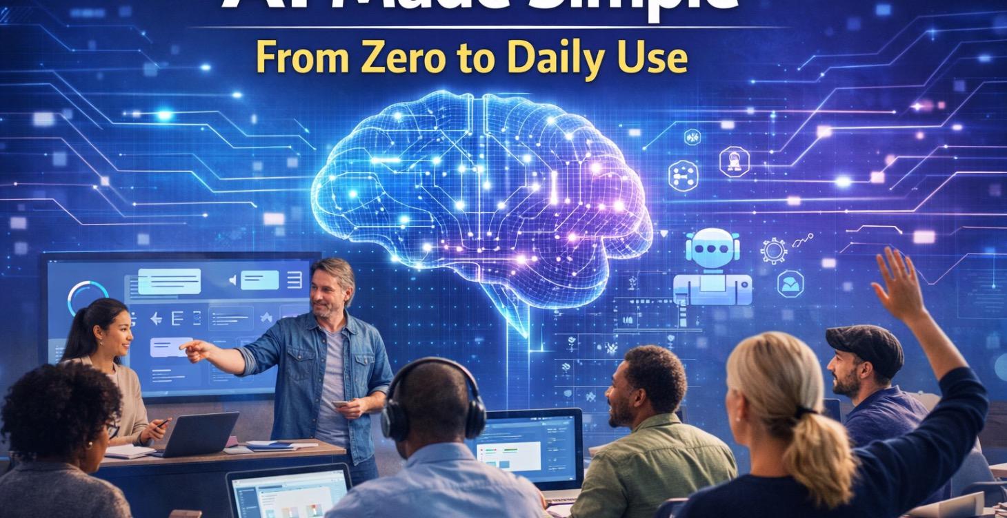 AI Made Simple: From Zero to Daily Use
