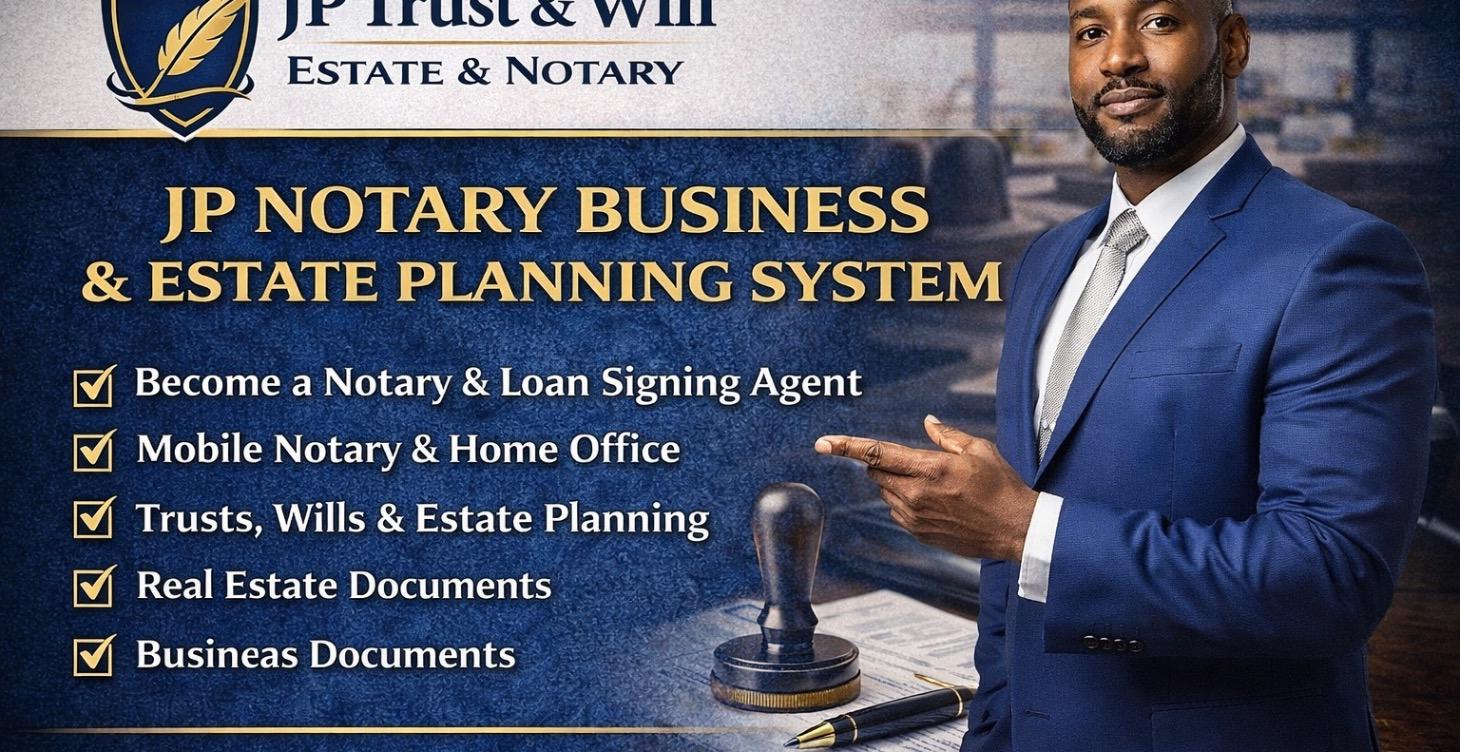 JP Notary Business & Estate Planning System