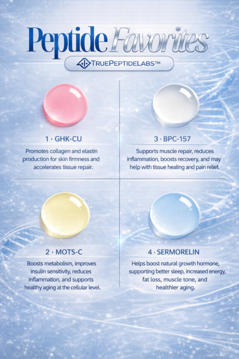 Peptide favorites, simplified 🔬✨