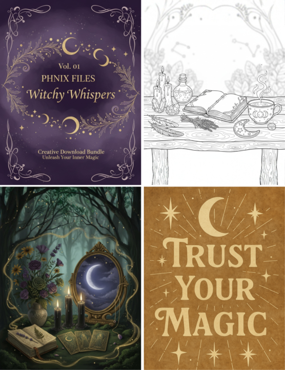 📣 NEW DROP: The PHNIX Files Vol. 01 — Witchy Whispers is here ✨