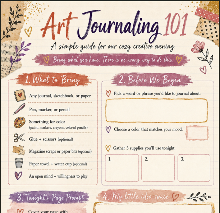 Your Art Journaling 101 Guide Is Here 🎨