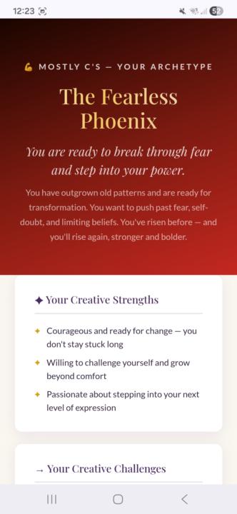 The Archetype Quiz