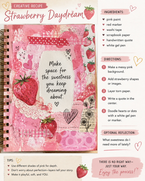 ✨ Creative Recipe of the Week🍓 Strawberry Daydream