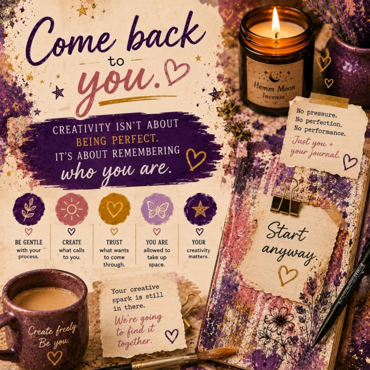 You know that feeling when the spark goes quiet? 💜