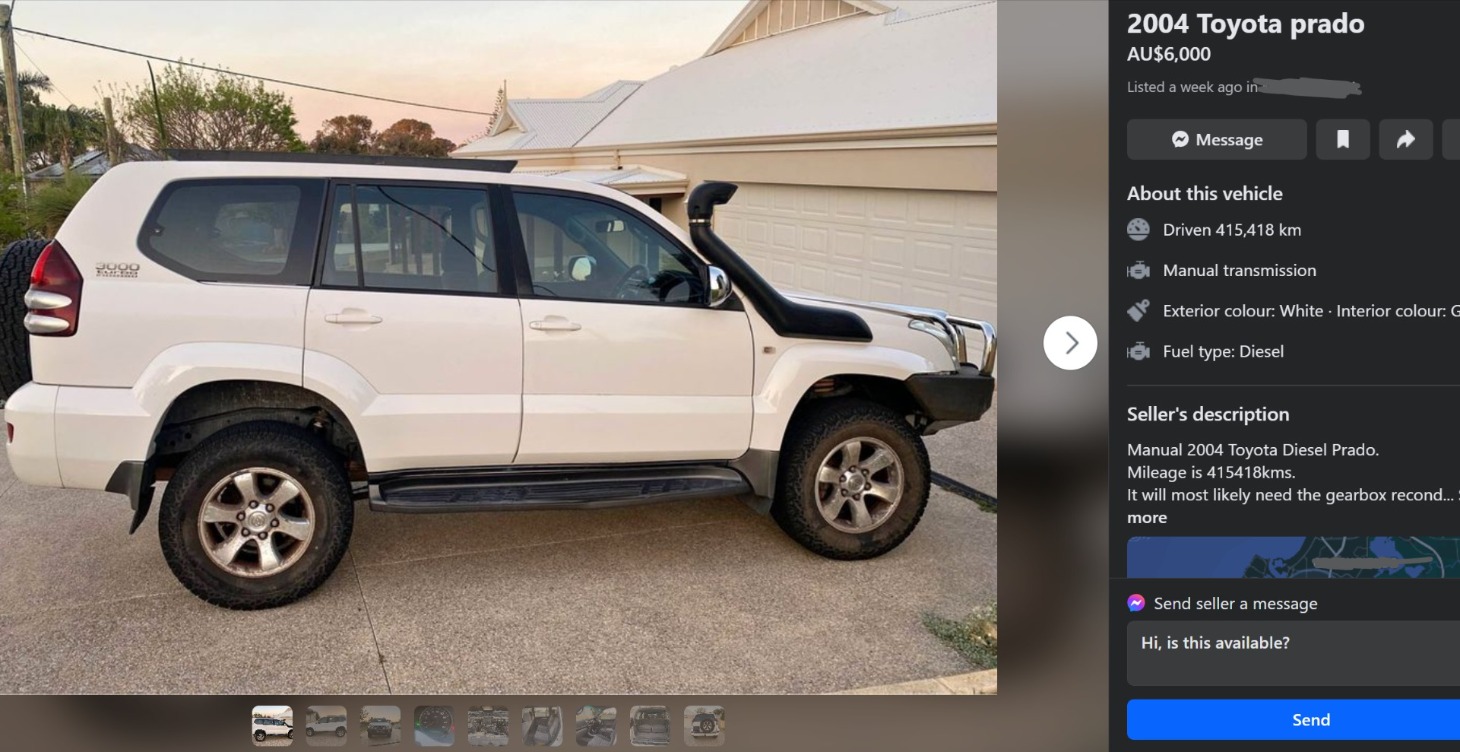 Creating a facebook ad.