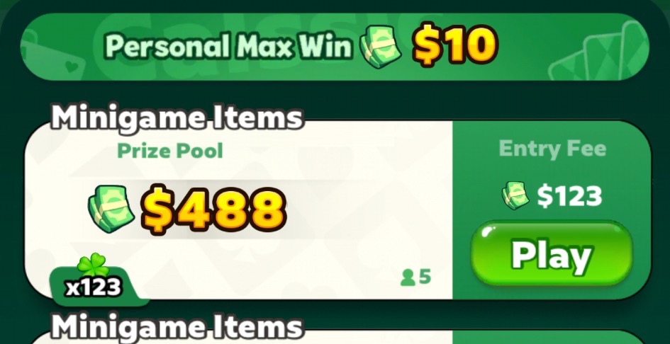 Solitaire Money Making