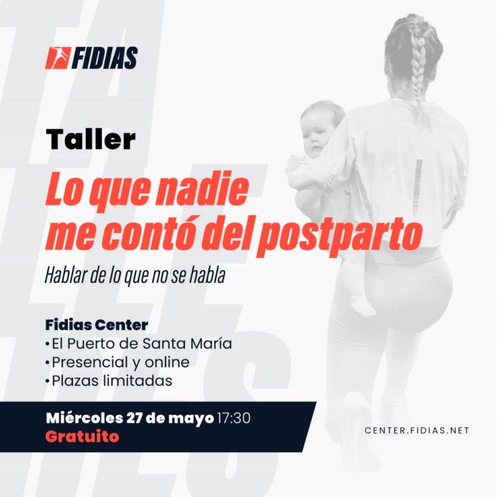Taller ""Lo que nadie me contó del postparto" 