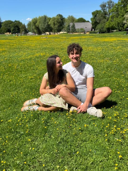 Noel und Anna-Lena Falger und Moik-Hotter