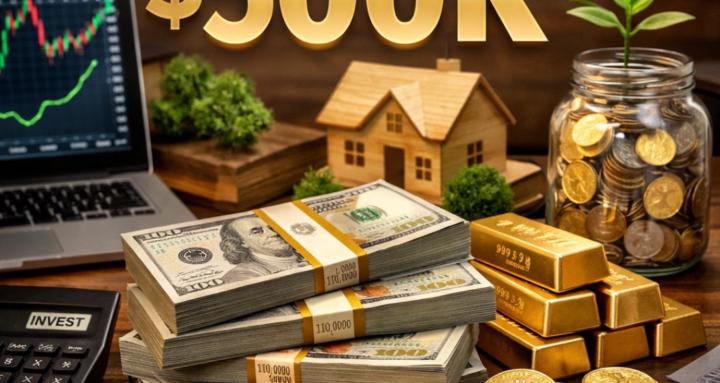 Grab/invest your first 500k