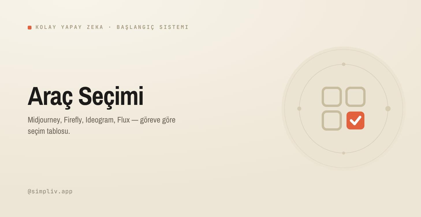 Araç seçimi