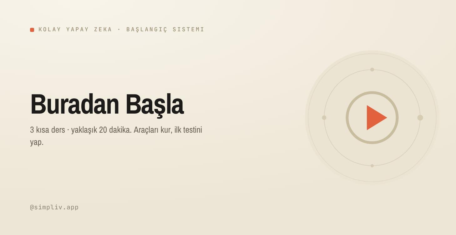 Buradan Başla