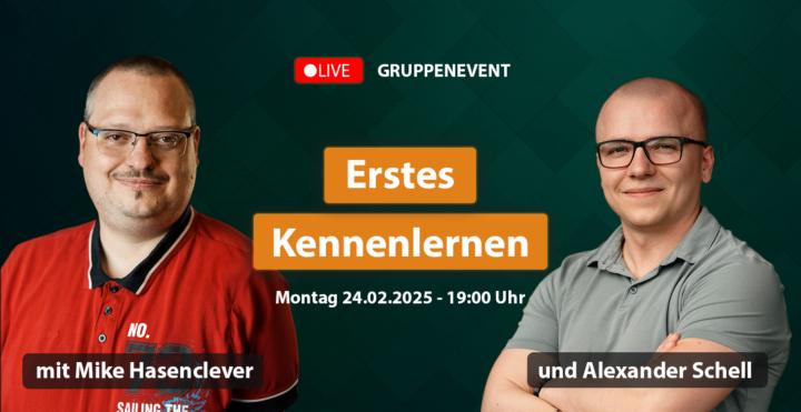 Erstes gemeinsames Kennenlernen - 24.02.25 um 19 Uhr