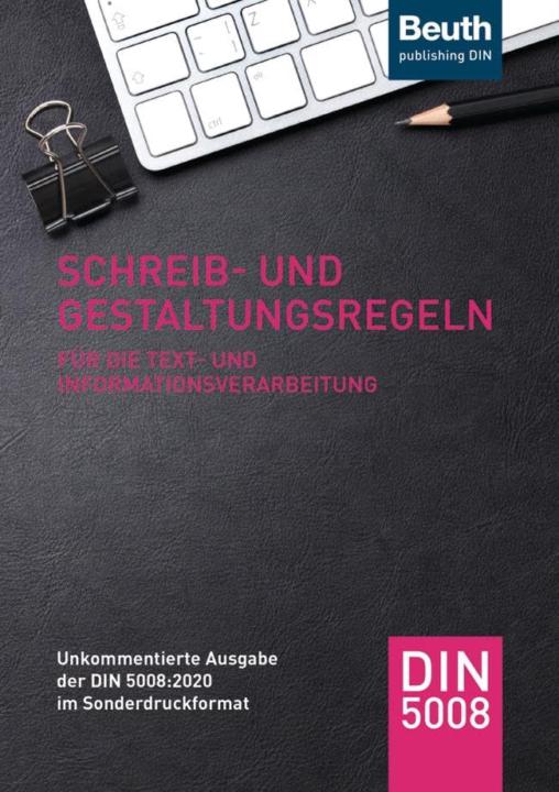 Schreib- und Gestaltungsregeln