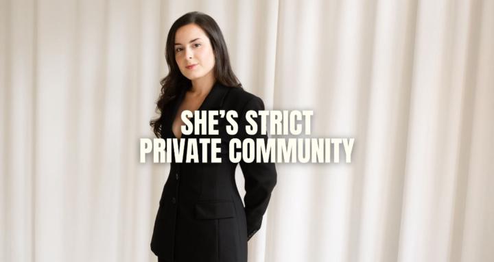 She's Strict Private Community