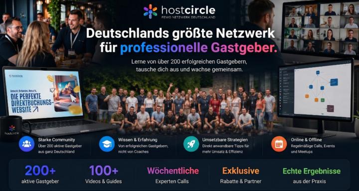 HostCircle – das FeWo Netzwerk